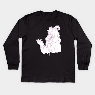 SwapFellShift Asriel Kids Long Sleeve T-Shirt